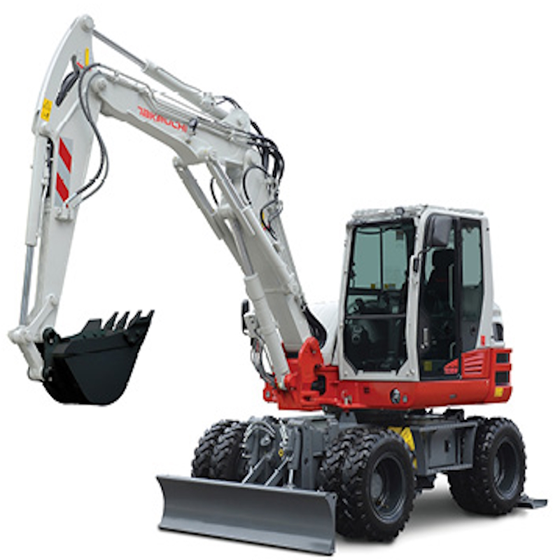 Takeuchi TB 395W Wheeled Excavator