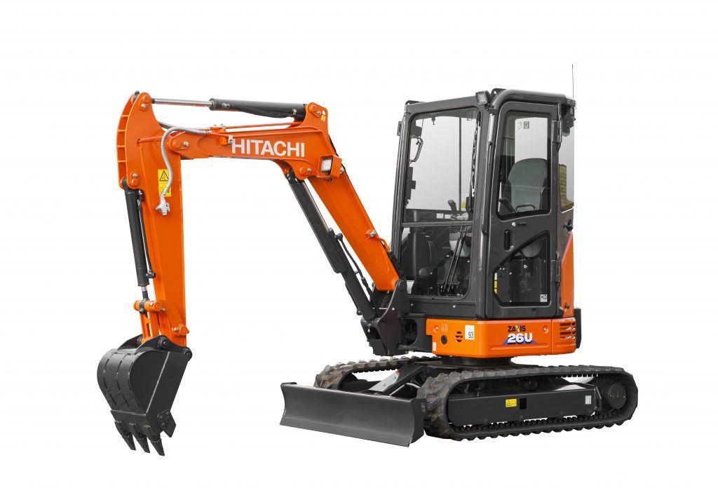 Hitachi ZX26U Mini Excavator