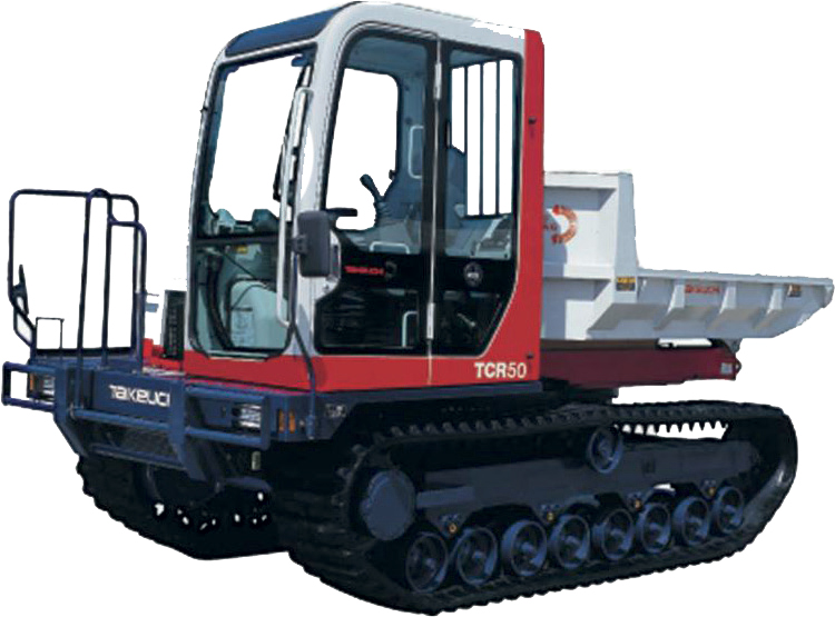 Takeuchi TCR50 4 ton Swivel Tracked Dumper