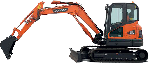 Doosan DX63 Excavator